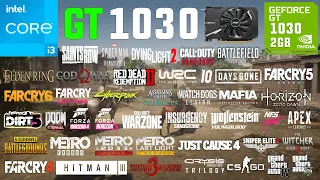 GT 1030 Test in 50 Games in 2022