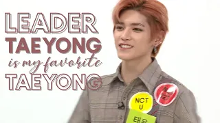 Taeyong being the thoughtful leader that he is