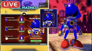 GETTING METAL SONIC SKIN + COMPLETING METAL MADNESS EVENT IN SONIC SPEED SIMULATOR!! [ROBLOX LIVE]
