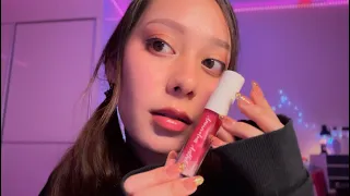 ASMR 💗 LIPGLOSS APPLICATION WITH MOUTH SOUNDS ✨💕