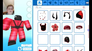 how to make my squid game guard outfit! (with face cam,audio)