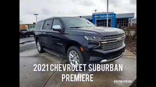 2021 Chevrolet Suburban Premiere Interior features