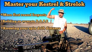 Building and Accurate D.O.P.E | Trueing up Kestrel or Strelok, Get more First Round Impacts!