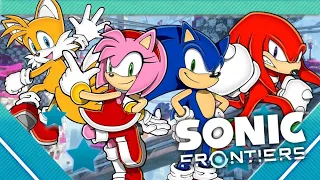 Sonic Frontiers (playable Amy, Knuckles and Tails in Cyberspace)