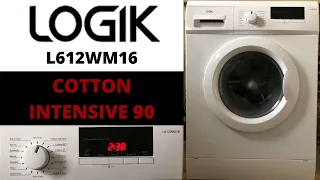 Logik L612WM16 Washing Machine - Cotton Intensive 90