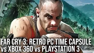 Far Cry 3 -  2012 Retro PC Time Capsule vs PS3 vs Xbox 360 - Console Perf Disaster