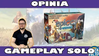 MALI EPICCY WIKINGOWIE | Rozgrywka Solo | Gameplay | Opinia | Zasady