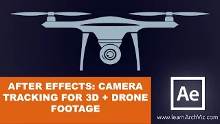 Camera Track Drone Footage Using After Effects 3d Camera Track