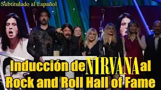 Inducción de Nirvana al Rock and Roll Hall of Fame - (En Español) MeDicenCARL