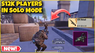 Metro Royale Playing Solo Mode Against To S12K Players / PUBG METRO ROYALE CHAPTER 18