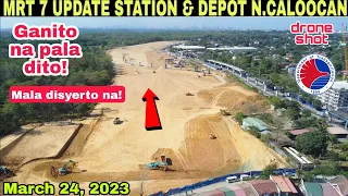 Ganito na dito! MRT 7 UPDATE STATION & DEPOT|Quezon City|March 24,2023|build3x|build better more