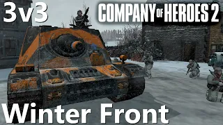 CoH2 - 3v3 Winter Front (Company of Heroes 2)