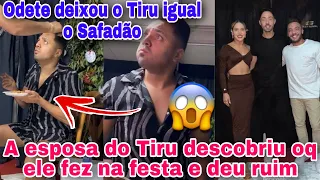 😱Olha oq o Tiru aprontou na festa + Odete arrumou o Tiru 😂 + Safadão conheceu o Rico