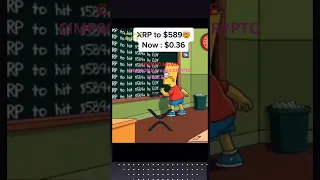 CRYPTO MEME: SIMPSONS Predict CRYPTO PRICES😱🤯 #crypto #bearmarket #bullmarket #bitcoin #xrp #ada