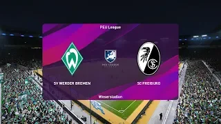 PES 2020 | Werder Bremen vs Freiburg - Germany Bundesliga | 02 November 2019 | Full Gameplay HD