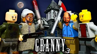 LEGO Мультфильм Granny 3 - Часть 3 / ФИНАЛ / Horror game Гренни / ЛЕГО Stop Motion, Animation [4K]