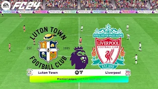 FC 24 | Luton Town vs Liverpool - Premier League - PS5™ Full Match & Gameplay