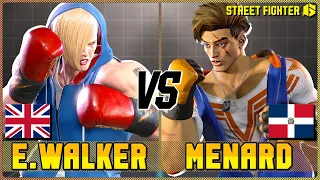 Street Fighter 6 🔥 EndingWalker (ED) vs MenaRD (LUKE) 🔥 SF6 Room Match 🔥