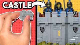 I Built a Black Falcon Castle In LEGO!