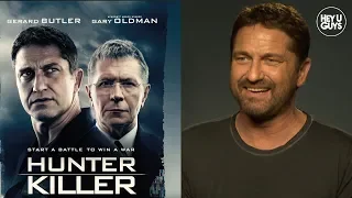 Gerard Butler on new Submarine epic Hunter Killer