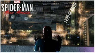 Into the Spider-Verse Leap of Faith Recreation - Marvels Spider-Man Miles Morales Vol.2 (PC MODS)