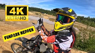 Enduro fahren im Funpark Meppen KTM EXC-F 500 / EXC 520 Beta 300