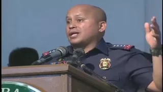 PNP CHIEF DELA ROSA NAGPAPASALAMAT SA MGA BRGY  CAPTAIN SA PAGTULONG KONTRA DROGA AUGUST 25, 2016