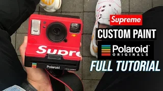 Supreme Custom Polaroid Camera Tutorial