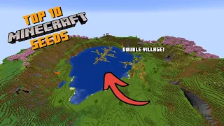 Top 10 Seeds For Minecraft 1.20 For Building (Java and Bedrock)