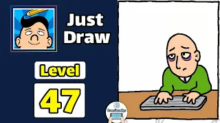 Just Draw Level 47 (August 3) Walkthrough