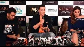 UNCUT- Kesari Movie Press Conference in Delhi | Akshay Kumar | Parineeti Chopra | Anurag Singh