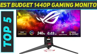 Top 5 Best Budget 1440P Gaming Monitor 2024