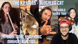 American Reacts to The Kiffness - Alugalug Cat (International Symphonic Mashup) WORLD NEEDED THIS!