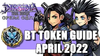 DFFOO BT TOKEN GUIDE APRIL 2022!!! WHO SHOULD YOU USE YOUR BT TOKENS ON??? #stopthecap