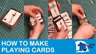 How To Make Playing Cards - Dining Table Print & Play