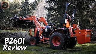 Kubota B2601 Review: Pros, cons, and tips! Compact Tractor
