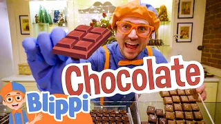 Chocolate Shop Delight: Blippi's Yummy Surprise! | BLIPPI | Kids TV Shows | Cartoons For Kids