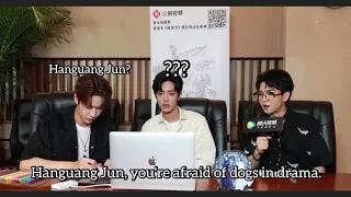 [ENG] Xiao Zhan Wang Yibo Zheng FanXing cute moments 肖战​ 王一博