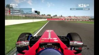 F1 2013 «Multi-F1» 13й - этап  5го сезона (Гран при - Испании)