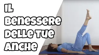 Esercizi per il benessere  delle anche | Silva Iotti ginnastica dolce