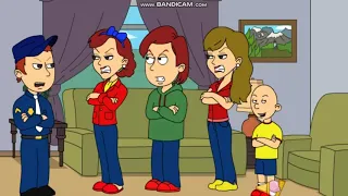 Caillou gets saved from being grounded