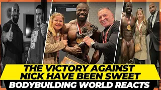 Bodybuilding world reacts to Samson's victory against Nick Walker at the Arnold Classic 2023