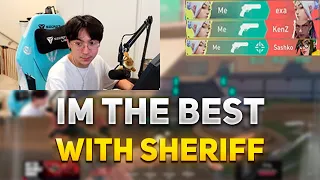 TENZ HAVE THE SHERIFF DAY | TENZ PLAYS VALORANT