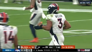 Russell Wilson beautiful deep ball & rushing TD