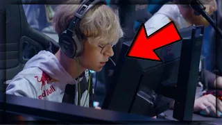 Why do valorant pro gamers sit so close to their monitors?