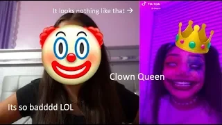 Recreating Avani's Clown Makeup #Fail #tiktok