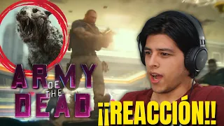 Army of the dead Trailer 2 ¡Reacción! - Zombies y Zack Snyder