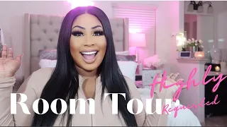 THE MOST GIRLY ROOM TOUR EVER!