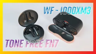 Sony WF-1000XM3 ĐẠI CHIẾN LG Tone Free FN7!!