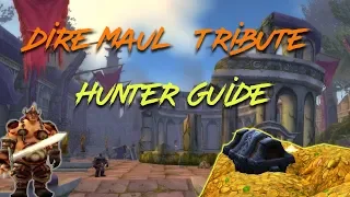 Classic Wow Dire Maul Tribute Solo Hunter Guide